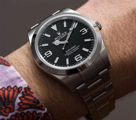 rolex explorer v214270|rolex explorer review.